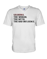 THE MYTH - PERFECT GIFT FOR GRANDMA V-Neck T-Shirt tile