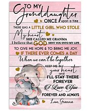 STOLE MY HEART - SPECIAL GIFT FOR GRANDDAUGHTER 11x17 Poster front