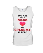 LOVELY SHIRT FOR YOUR GRANDCHILD FROM GRANDMA Unisex Tank tile