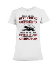 A BEST FRIEND - PERFECT GIFT FOR GRANDMA Premium Fit Ladies Tee tile