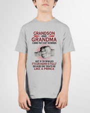 LIKE A PRINCE - LOVELY GIFT FOR GRANDSON Youth T-Shirt garment-youth-tshirt-front-01
