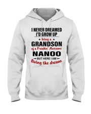 LIVING THE DREAM - BEST GIFT FOR GRANDSON Hooded Sweatshirt tile