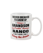 LIVING THE DREAM - BEST GIFT FOR GRANDSON Mug tile