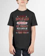 SHE WILL SLAP YOU SO HARD-BEST GIFT FOR GRANDCHILD Youth T-Shirt garment-youth-tshirt-front-01