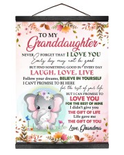 Never Forget That I Love You - Best Gift For Granddaughter Hanging Canvas tile