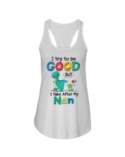 I Try To Be Good - Best Gift For Grandchild Ladies Flowy Tank tile