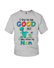 I Try To Be Good - Best Gift For Grandchild Youth T-Shirt front