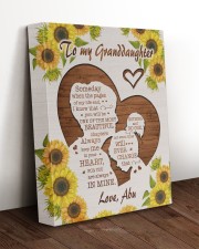 IN YOUR HEART - GREAT GIFT FOR GRANDDAUGHTER 11x14 Gallery Wrapped Canvas Prints aos-canvas-pgw-11x14-lifestyle-front-17