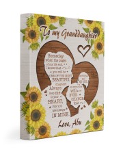 IN YOUR HEART - GREAT GIFT FOR GRANDDAUGHTER 11x14 Gallery Wrapped Canvas Prints front