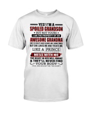 LIKE A PRINCE - AMAZING GIFT FOR GRANDSON Premium Fit Mens Tee tile
