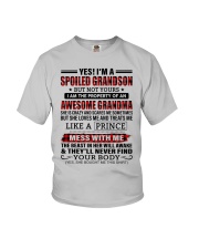 LIKE A PRINCE - AMAZING GIFT FOR GRANDSON Youth T-Shirt front
