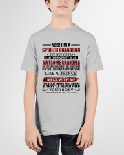 LIKE A PRINCE - AMAZING GIFT FOR GRANDSON Youth T-Shirt garment-youth-tshirt-front-01