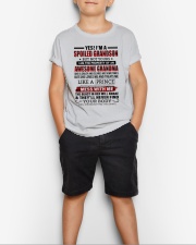 LIKE A PRINCE - AMAZING GIFT FOR GRANDSON Youth T-Shirt lifestyle-youth-tshirt-front-1