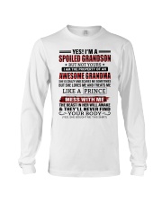 LIKE A PRINCE - AMAZING GIFT FOR GRANDSON Long Sleeve Tee tile