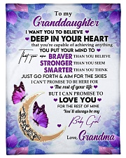 DEEP IN YOUR HEART - GREAT GIFT FOR GRANDDAUGHTER Small Fleece Blanket - 30" x 40" front