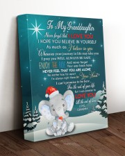 I LOVE YOU - AMAZING GIFT FOR GRANDDAUGHTER 11x14 Gallery Wrapped Canvas Prints aos-canvas-pgw-11x14-lifestyle-front-17