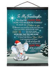 I LOVE YOU - AMAZING GIFT FOR GRANDDAUGHTER Hanging Canvas tile