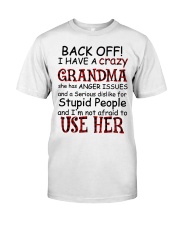 I HAVE A CRAZY GRANDMA - GREAT GIFT FOR GRANDCHILD Premium Fit Mens Tee tile