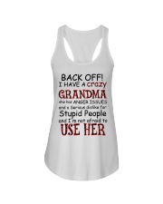 I HAVE A CRAZY GRANDMA - GREAT GIFT FOR GRANDCHILD Ladies Flowy Tank tile
