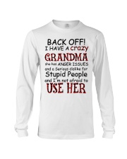 I HAVE A CRAZY GRANDMA - GREAT GIFT FOR GRANDCHILD Long Sleeve Tee tile