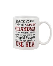 I HAVE A CRAZY GRANDMA - GREAT GIFT FOR GRANDCHILD Mug tile