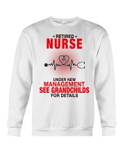 RETIRED NURSE - PERFECT GIFT FOR GRANDMA Crewneck Sweatshirt tile