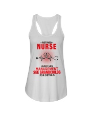 RETIRED NURSE - PERFECT GIFT FOR GRANDMA Ladies Flowy Tank tile