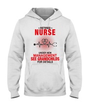 RETIRED NURSE - PERFECT GIFT FOR GRANDMA Hooded Sweatshirt tile