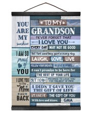 FOLLOW YOUR DREAMS - BEST GIFT FOR GRANDSON Hanging Canvas tile
