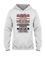 I AM A LUCKY GRANDSON Hooded Sweatshirt tile