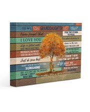 THE GIFT OF LIFE - BEST GIFT FOR GRANDDAUGHTER 14x11 Gallery Wrapped Canvas Prints front