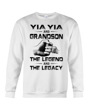 YIA YIA AND GRANDSON THE LEGEND AND THE LEGACY Crewneck Sweatshirt tile