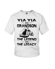 YIA YIA AND GRANDSON THE LEGEND AND THE LEGACY Youth T-Shirt tile