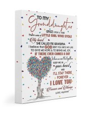 MY HEART - BEAUTIFUL GIFT TO GRANDDAUGHTER 11x14 Gallery Wrapped Canvas Prints front