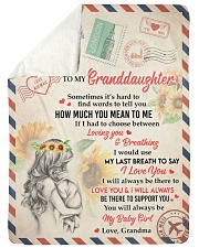 How Much You Mean To Me - Lovely Gift For Granddaughter Sherpa Fleece Blanket tile