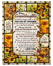 YOU ARE MY SUNSHINE - BEST GIFT FOR GRANDDAUGHTER Small Fleece Blanket - 30" x 40" front