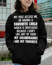 My Kids Accuse Me Of Having A Favorite Child - Perfect Gift For Grandma Hooded Sweatshirt apparel-hooded-sweatshirt-lifestyle-front-102