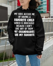My Kids Accuse Me Of Having A Favorite Child - Perfect Gift For Grandma Hooded Sweatshirt apparel-hooded-sweatshirt-lifestyle-front-103