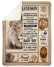 A BIG HUG - LOVELY MESSAGE GIFT FOR GRANDSON Sherpa Fleece Blanket tile