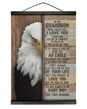 NEVER FORGET I LOVE YOU - BEST GIFT FOR GRANDSON Hanging Canvas tile