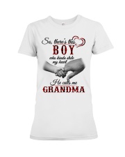 CALLS ME GRANDMA - PERFECT GIFT FOR GRANDMA Premium Fit Ladies Tee tile