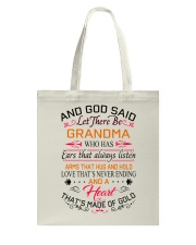 Ears That Always Listen - Perfect Gift For Grandma Tote Bag tile