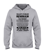 MESS WITH ME - MOTHER-IN-LAW TO DAUGHTER-IN-LAW Hooded Sweatshirt front