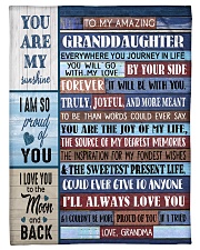 ALWAYS LOVE YOU - PERFECT GIFT FOR GRANDDAUGHTER Small Fleece Blanket - 30" x 40" front