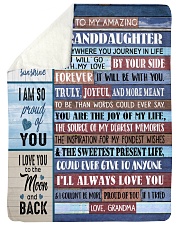 ALWAYS LOVE YOU - PERFECT GIFT FOR GRANDDAUGHTER Sherpa Fleece Blanket tile