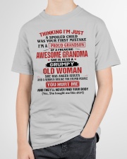 I'M A PROUD GRANDSON - BEST GIFT FOR GRANDSON Youth T-Shirt garment-youth-tshirt-front-lifestyle-01