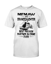 PARTNER IN CRIME - BEST GIFT FOR MEMAW Premium Fit Mens Tee tile