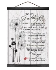 I LOVE YOU FOREVER - GREAT GIFT FOR GRANDDAUGHTER Hanging Canvas tile