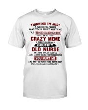I'M A SPOILED GRANDDAUGHTER OF A CRAZY MEME Classic T-Shirt tile
