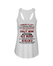 I'M A SPOILED GRANDDAUGHTER OF A CRAZY MEME Ladies Flowy Tank tile